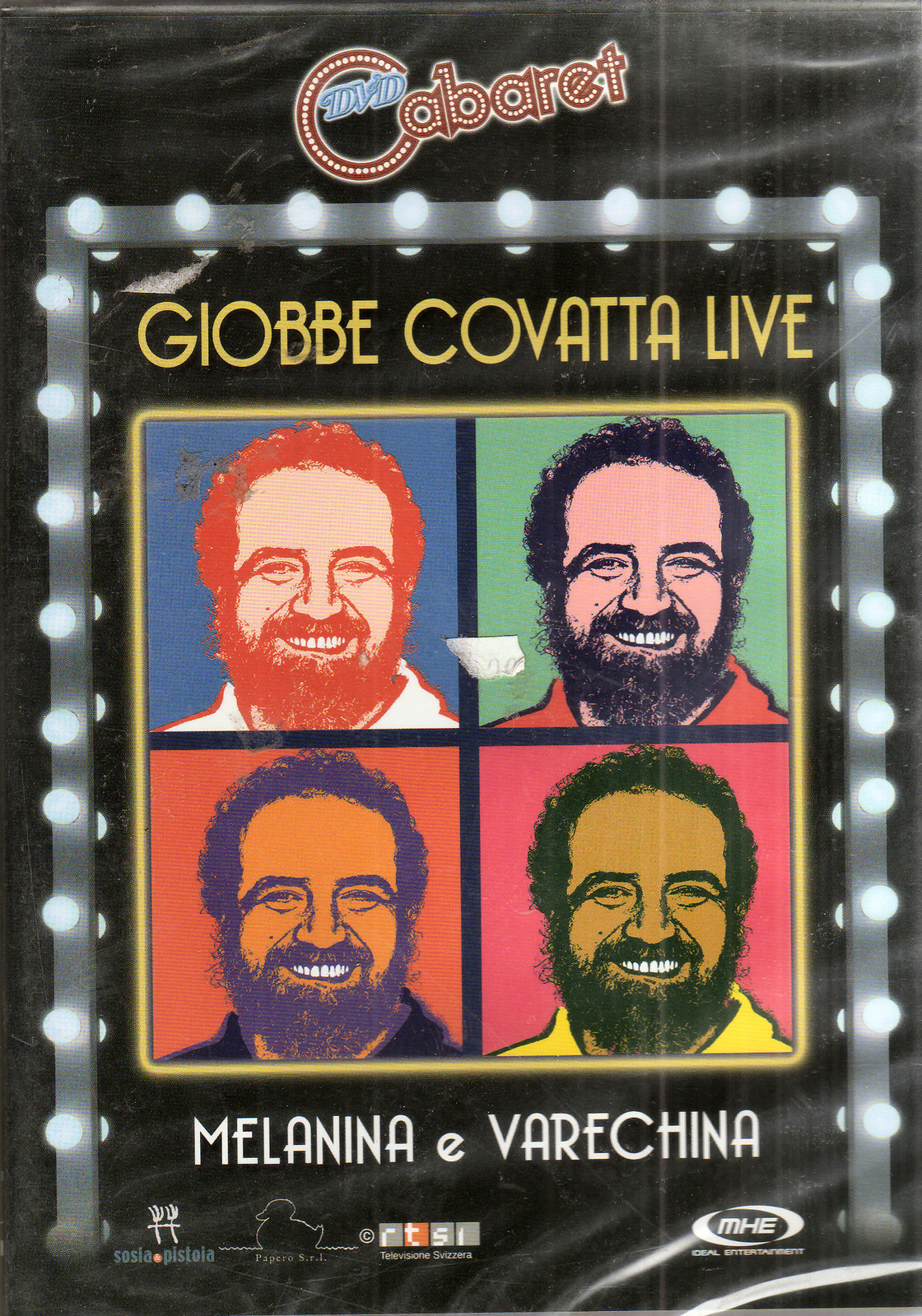 COVATTA GIOBBE - MELANINA E VARECHINA DVD NUOVO
