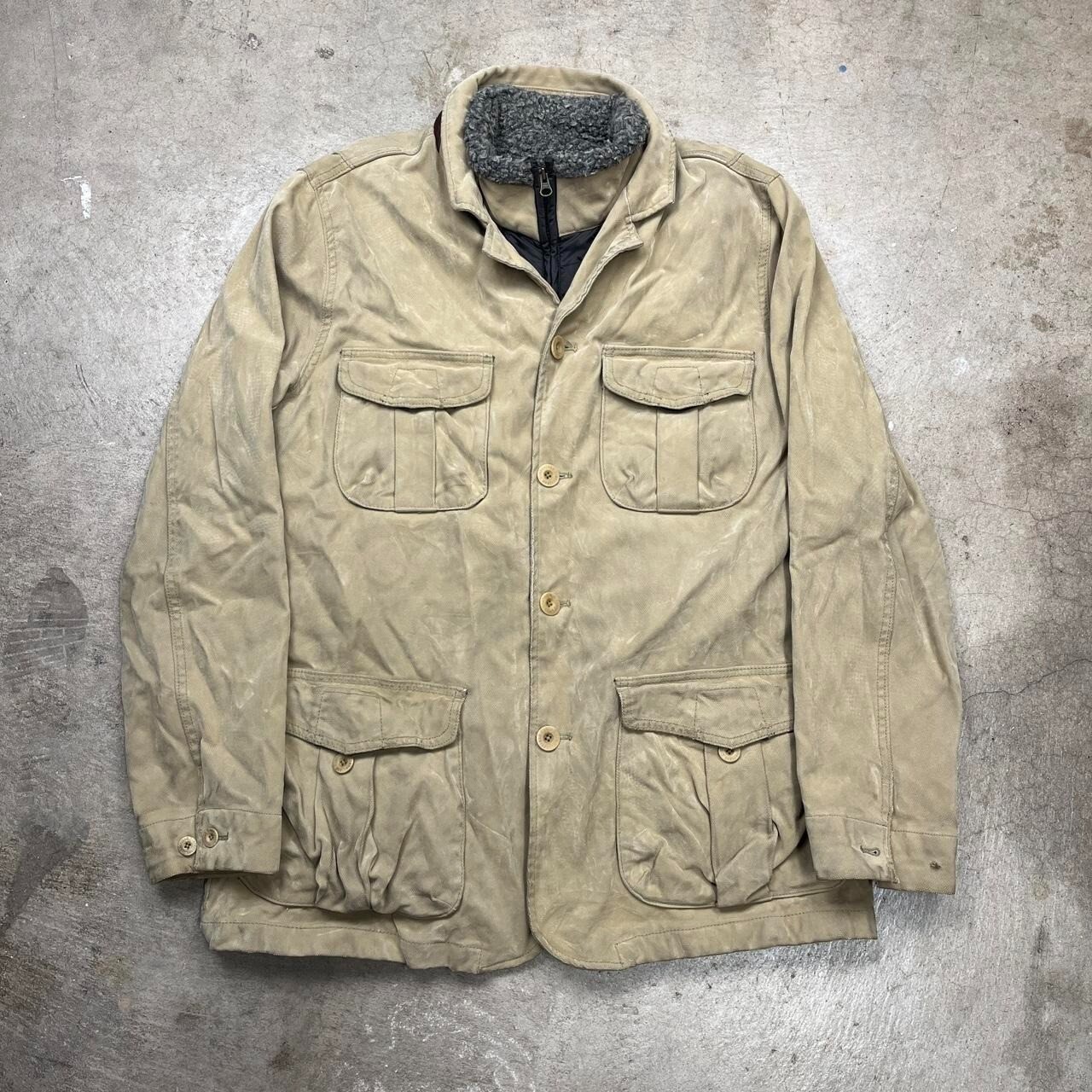 Vintage Timberland Jacket XL waxed canvas chore coat barn double