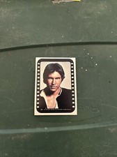 1977 star wars cards sticker #29 Solo