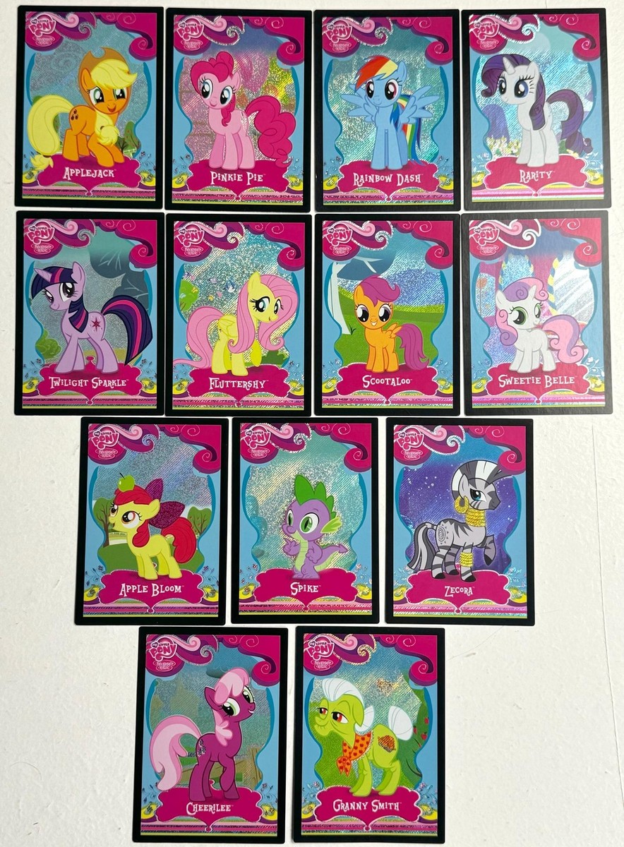My Little Pony Series 1 Parallel Foil Trading Chase Card Set F16