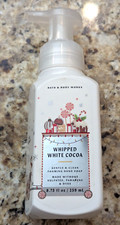 Bath  Body Works Gentle Foaming Hand Soap 8.75 fl oz/259 mL Whipped White Cocoa