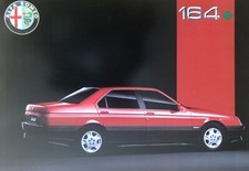 Poster Plakat Alfa Romeo 164 QV Quadrifoglio Original alt rar top