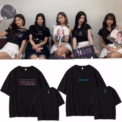 itzy CHECKMATE くじ　サイン　Tシャツ Itzy Checkmate T-Shirt | FAST Shipping Worldwide