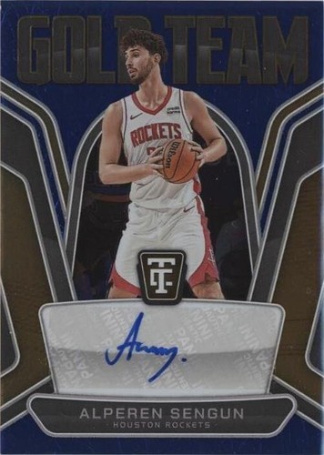 2024-25 Panini Mosaic Alperen Sengun Fast Break Disco Autograph 