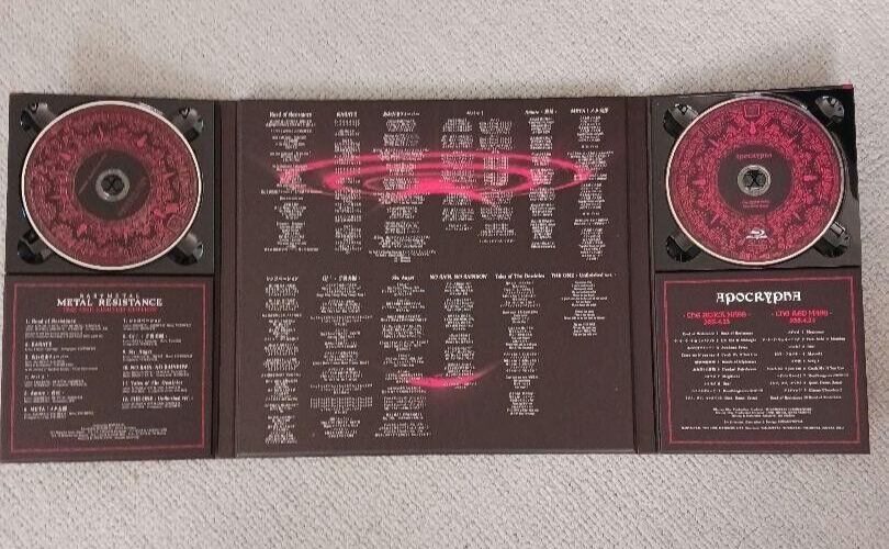 Babymetal Metal Resistance The One Limited Edition CD & Blu-ray