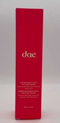 DAE Cactus Fruit 3-in-1 Styling Cream Haircare Blow Dry Full Size,5oz NIB 