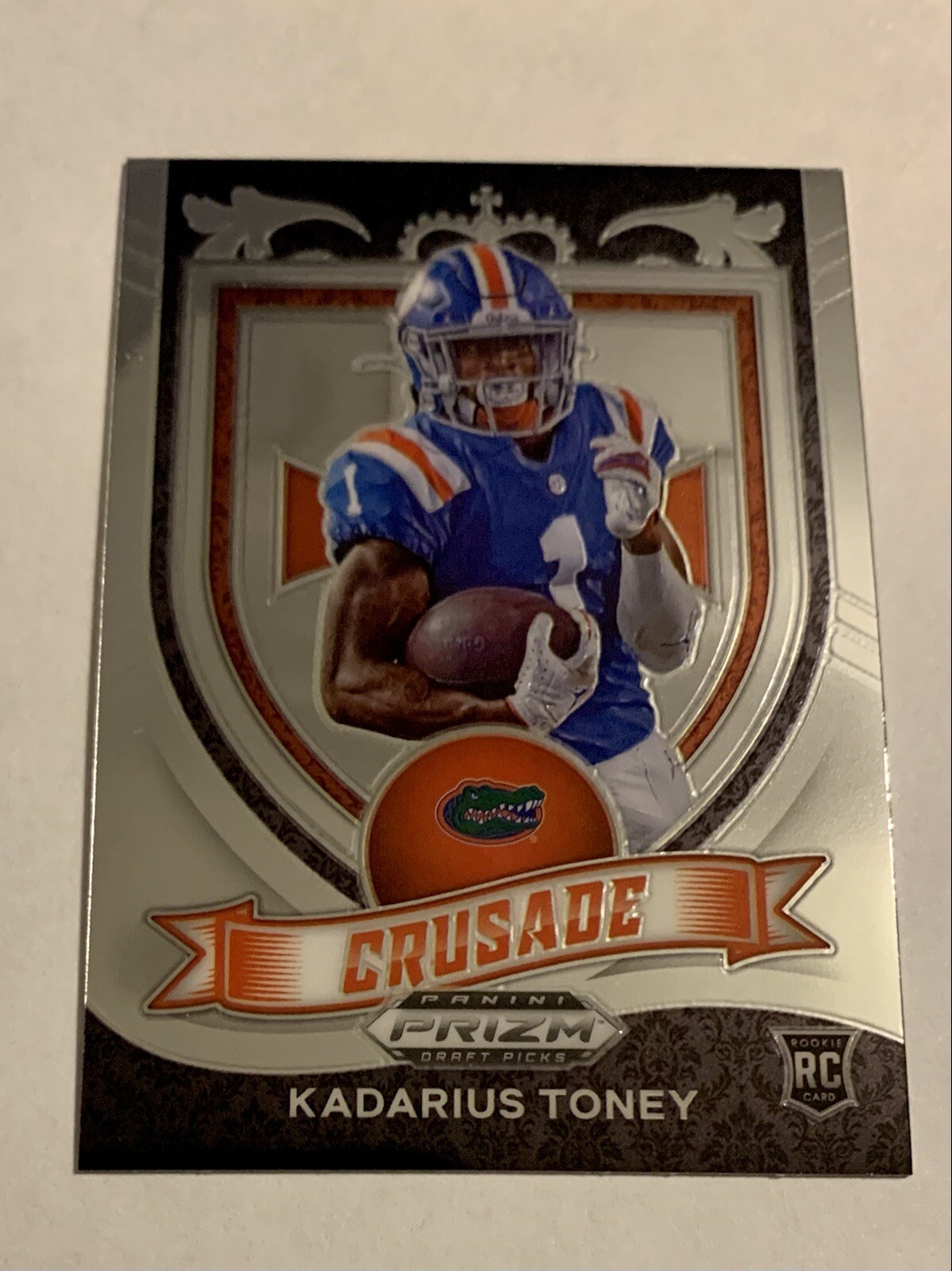 Kadarius Toney 2021 Panini Prizm Draft Picks Crusade RC Rookie Gators #176