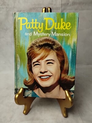 PATTY DUKE and Mystery Mansion Whitman TV Adventure Book Vintage 1964