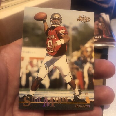 Steve McNair 1996 Classic Assets #24 Houston Oilers 