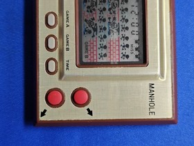 Nintendo Console System Manhole Game & Watch MH-06 Used Japan Import Video Game