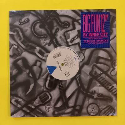 Inner City - Big Fun 12'' - 1988 - 0-96610 - New - Sealed - Vinyl