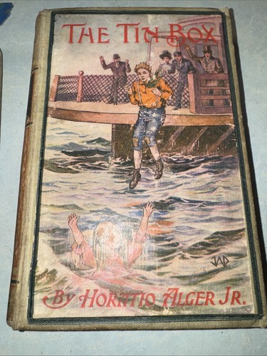 HORATIO ALGER, JR. LOT OF 3 HURST & CO. Early 1900s Hardcover - Picture 4 of 12