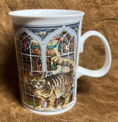 Dunoon Christmas Cat Mug, England
