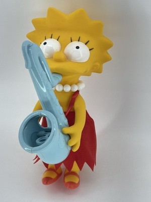 Simpsons Bubble Blowin' Lisa Doll Mattel 1990 Sax Toy | eBay