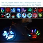 64 LEDs Wireless Spokes Lights Color Changing Programmable YAVL