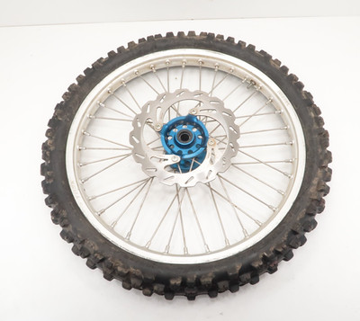 Kawasaki KX450F - Tusk 21x1.60 Front Wheel Blue Hub Rotor Tire - 2013 KX 450