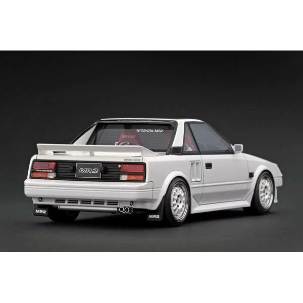 Ignition Model 1/18 Scale Toyota MR2 AW11 White Complete Diecast