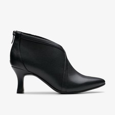 Clarks Womens Kataleyna Sol Black Leather