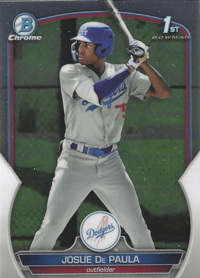 2023 Bowman Chrome Prospects - You Pick - Complete Your Set De Paula, Anthony