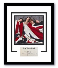 The Who Pete Townshend Autographed Signed 11x14 Framed Photo ACOA