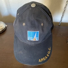 G.C. Area 6 PG&E Snapback Hat Black Pg&E Hundred Looking For It Adj