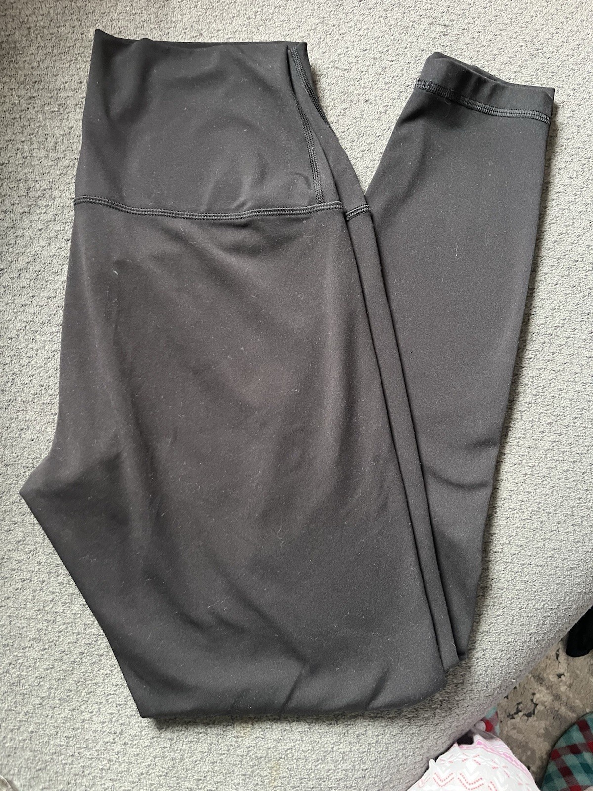 90 Degrees By Reflex Black Super High Rise Full Length Tight L