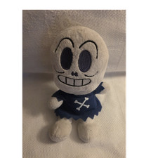 SEGA TOYS Undertale Sans Animation Plush Stuffed Figure Toy White  Blue