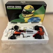 MINICHAMPS 1/18 McLaren MP4-5 Ayrton Senna 1989 Model Car Collectible 13+ Used