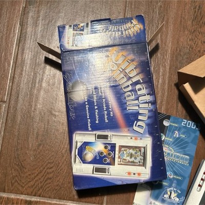 Excalibur Vibrating Pinball Handheld Electronic Game 158E 2001 with Box & Guide