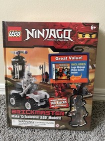 Lego Ninjago Lot Masters of Spinjitzu Book SEALED, Set 70730 INCOMPLETE, Kai Nya