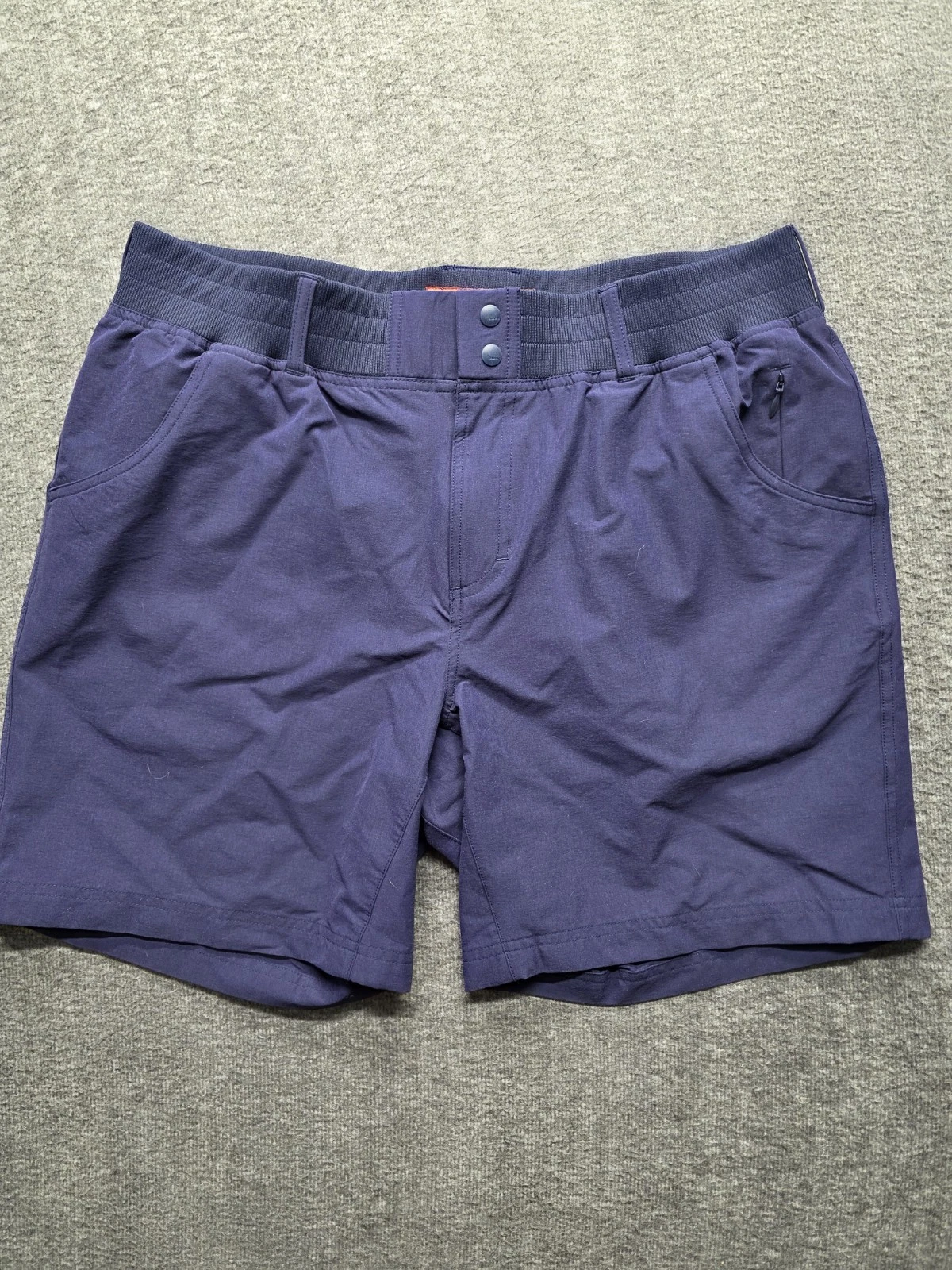 Simms Fishing Womens Drifter Short Size Large Oxford Blue Fishing Shorts