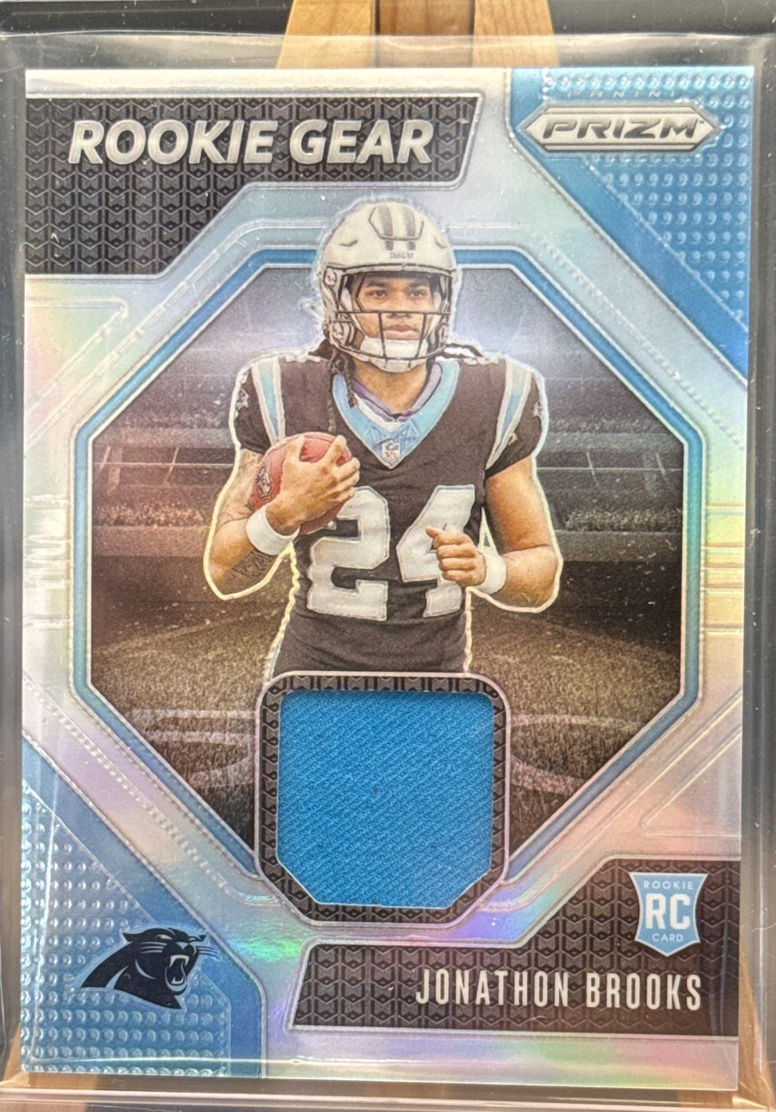 Jonathon Brooks Panini Prizm Rookie Gear #RGJBS Base