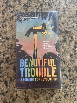 #ad Beautiful Trouble: A Toolbox for Revolution Strategy Card Game New Sealed $33.00