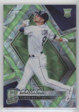 2019 Panini Chronicles Spectra Neon Green Prizm 41/49 Brandon Lowe #80 1kk