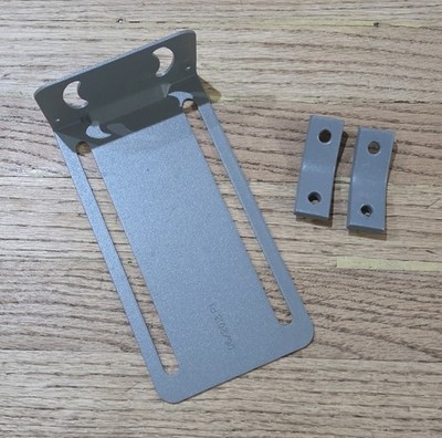 Antenna Satellite Slimline L Shap Mounting Bracket & Stabilizer Blocks