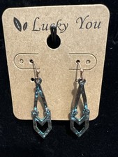 Orecchini Lucky You Penzolanti Rame Anticato Nativi Americani Occidentali