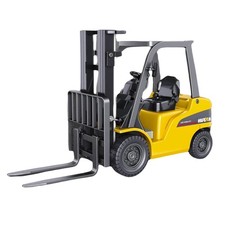 All-Metal Forklift Model 1:50 Die Cast Scale - Highly Detailed Construction T...