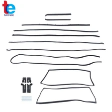Weatherstrip Seal Kit Windshield Roof Doors For Ford MUSTANG Deluxe 1965-1966