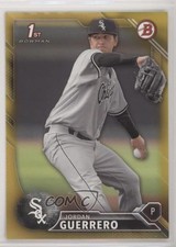 2016 Bowman Prospects Gold 15/50 Jordan Guerrero #BP41 7m3