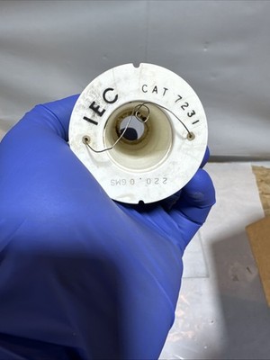 Lot of 2 IEC Rotor Bucket Cat. 7231 - 220.0 gms