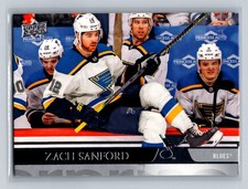 2020-21 Upper Deck #156 Zach Sanford St. Louis Blues