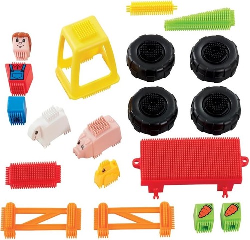 Stickle Bricks Farm Set Construction Toy, Promotes Dexterity and Imagination, Sa - Picture 4 of 5