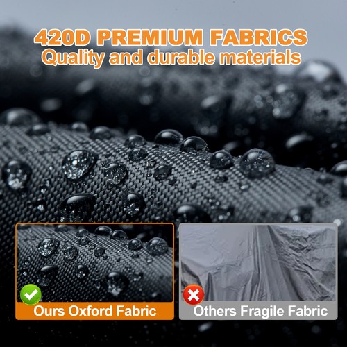 XXXL Heavy Duty Waterproof Quad ATV Cover Resistant UV Dust Snow Rain Protector - Foto 5 di 17