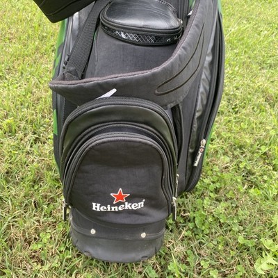 Callaway Heineken 5 Way Stand & Carry Golf Bag Green Black with