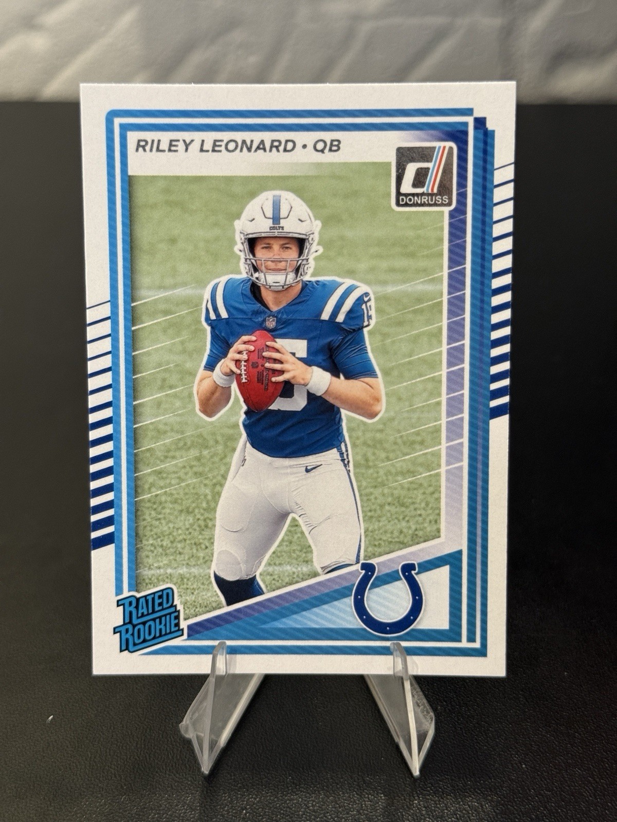 2025 Donruss Riley Leonard Rated Rookie Base #341 Indianapolis Colts