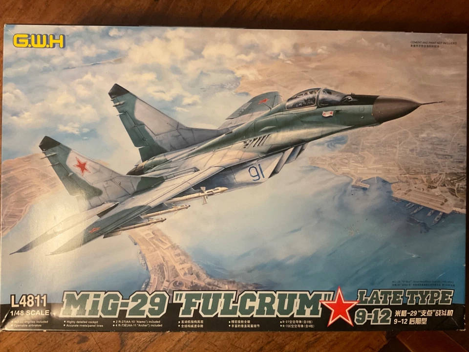 MiG-29 9-12 "Fulcrum" Late Type Great Wall Hobby | No. L4811 | 1:48