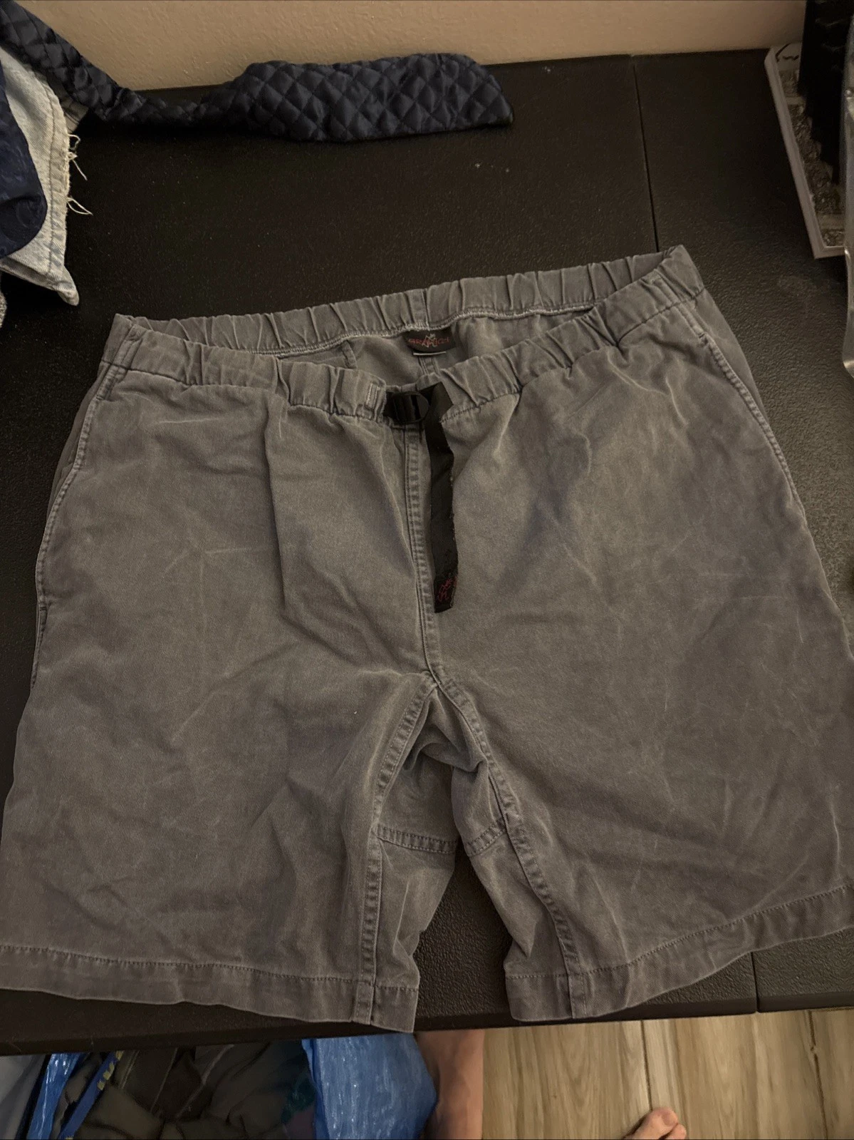 Vintage Gramicci Shorts Men's XL Gray Belted Outdoors Hiking Shorts
Opens in a new window or tab