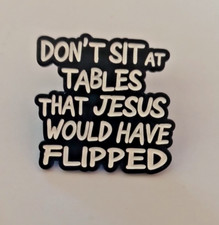 JESUS -PIN-2 OR MORE PINS 5.99 SHIPPING-SPEND 30 SHIPPING IS FREE