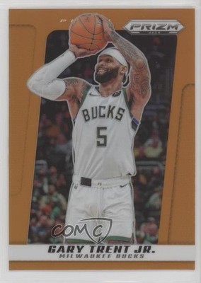 2024-25 Panini Prizm Deca Orange Prizm 15/49 Gary Trent Jr #172 14wi