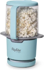 04811 Poplite My Munch Hot Air Popcorn Popper - Personal Sized, Built-In Serving